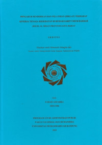 PENGARUH PELAYANAN ADMINISTRASI TERHADAP KEPUASAN PASIEN PADA KLINIK CAHAYA QALBU KECAMATAN CIPARAY KABUPATEN BANDUNG