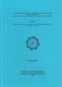 NILAI PESAN RELIGIUS DALAM PERSPEKTIF ISLAM PADA LAGU KARYA ARIEL NOAH (STUDI SEMIOTIKA CHARLES SANDERS PEIRCE PADA LAGU TERBANDUN SENDIRI)