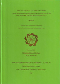 DAKWAH MELALUI PLATFORM YOUTUBE